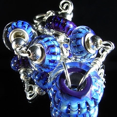 pandora bracelet with silver clasp